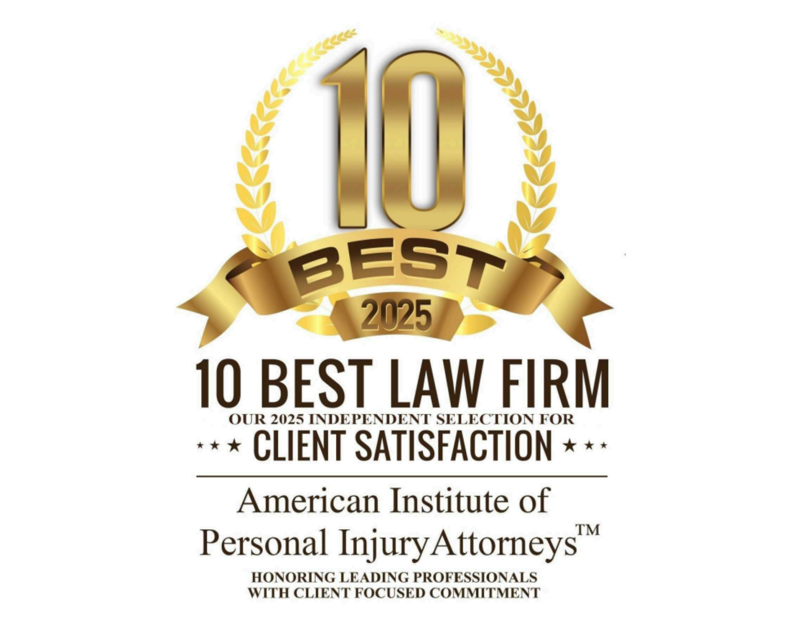 Top 10 Personal Injury accident law Firms